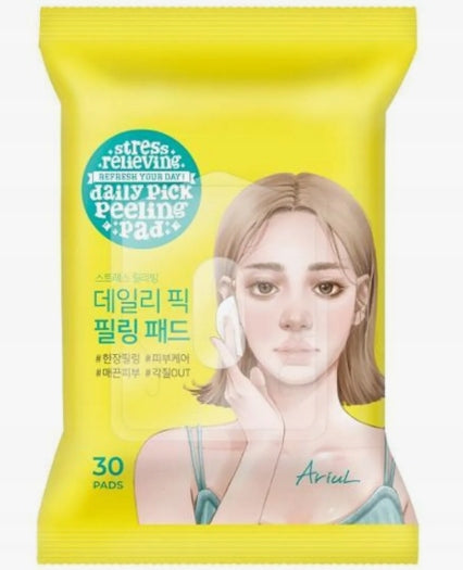 ARIUL Odprężające Codzienne Płatki Peelingujące 30szt