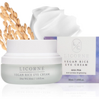 LICORNE Vegan Rice Eye Cream 30ml I AHA PHA