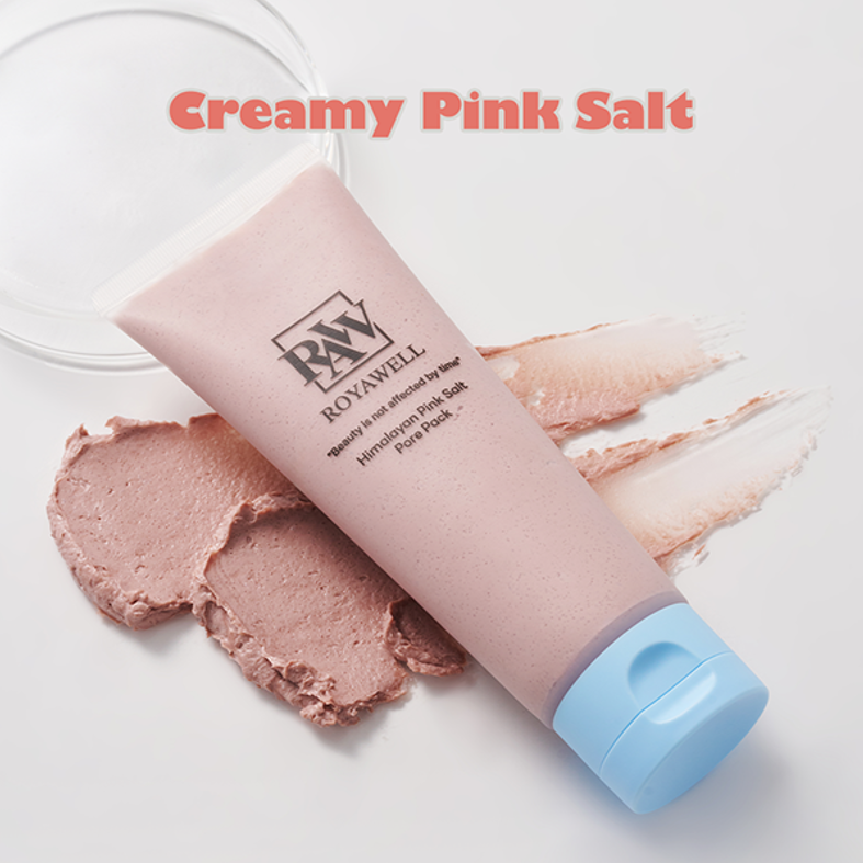 Royawell Himalayan Pink Salt Pore Pack 120g I maska głęboko oczyszczająca i zmniejszająca pory