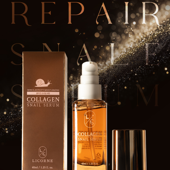 [LICORNE] Collagen Snail Serum 40ml Serum Anti-aging