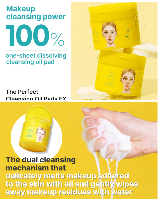 ARIUL Cleansing Oil Pads EX – 60 pads | olejkowe płatki do demakijażu