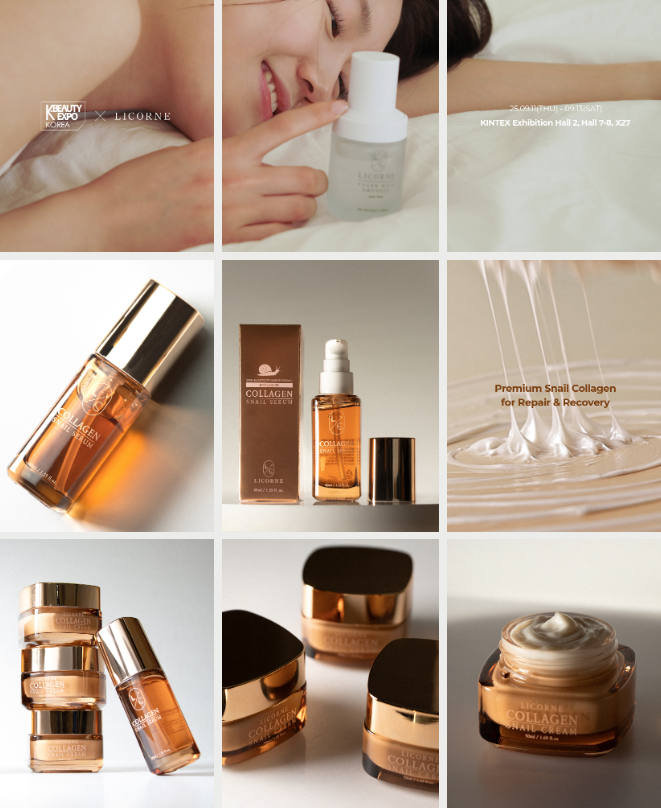 [LICORNE] Collagen Snail Serum 40ml Serum Anti-aging