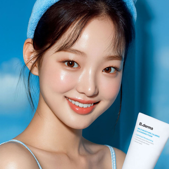 B.Derma Calming Cleansing Foam 100ml I Łagodna pianka oczyszczająca