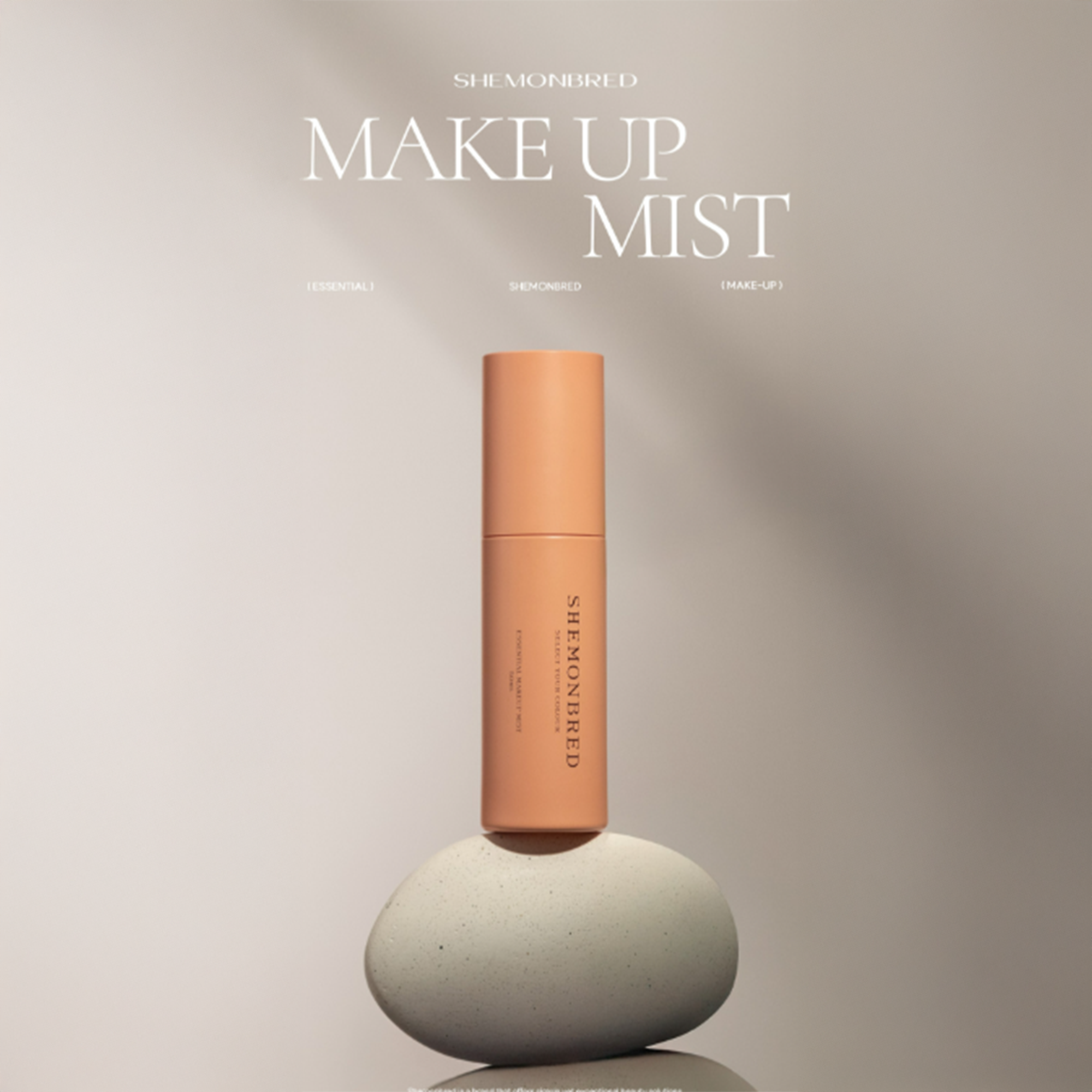 SHEMONBRED Essential Makeup Mist 50ml I  Lekka mgiełka pielęgnacyjno-makijażowa