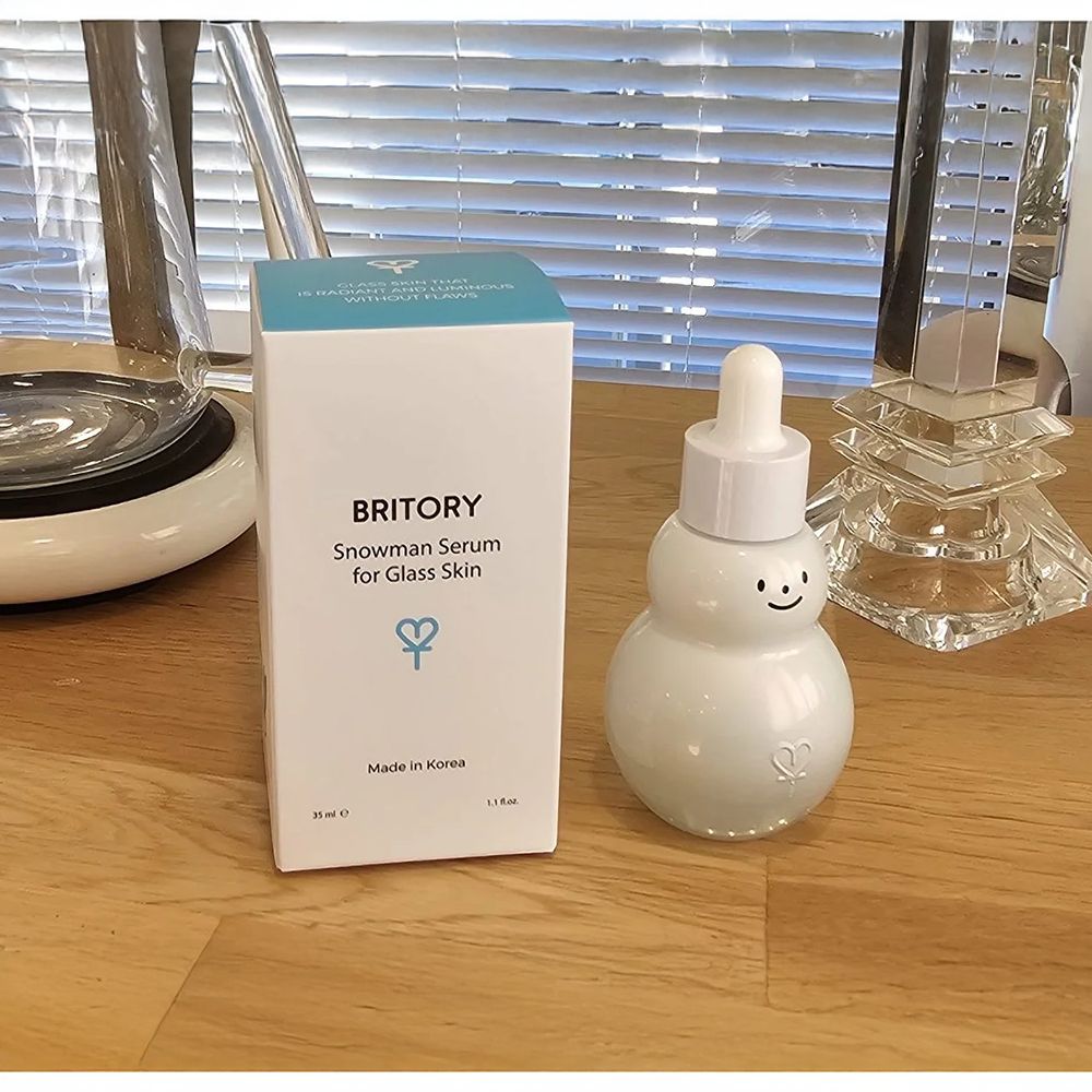 Britory Snowman Serum GLASS SKIN 35ml I Nawilżająco-rozświetlające serum do twarzy