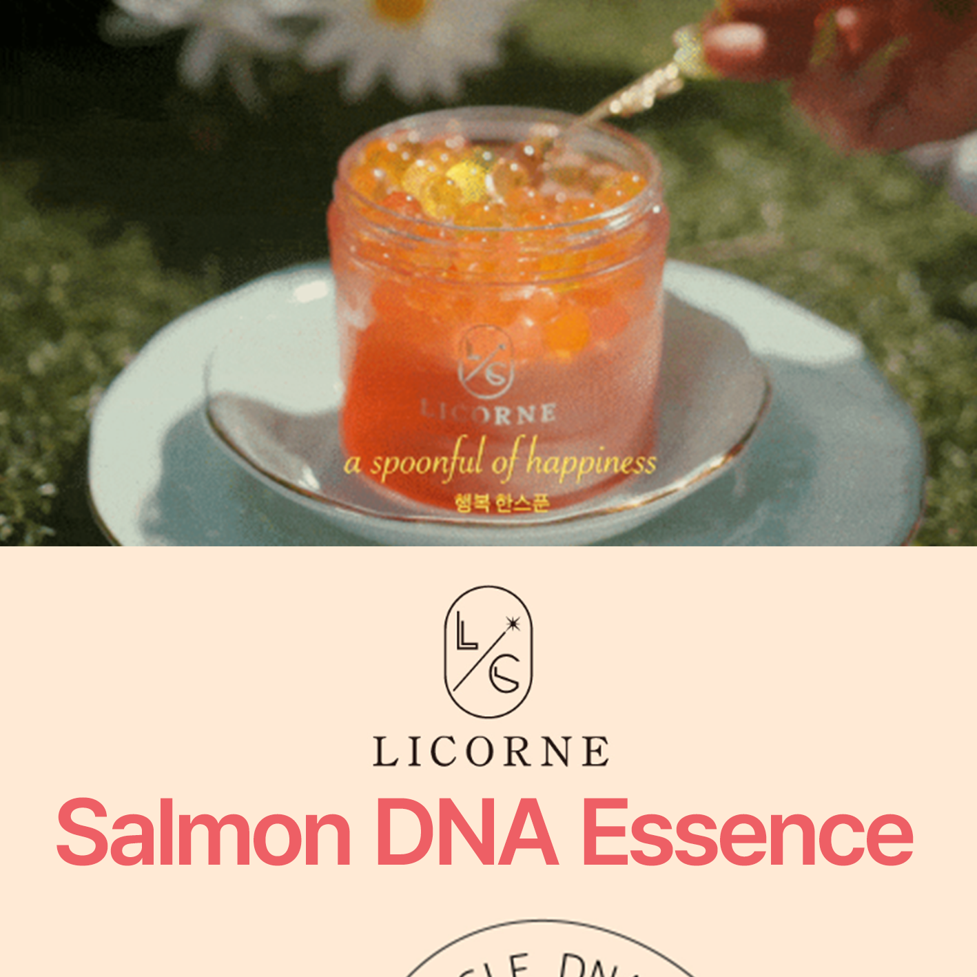 LICORNE Salmon DNA Toning Pad 70szt. I PDRN Salmon Egg