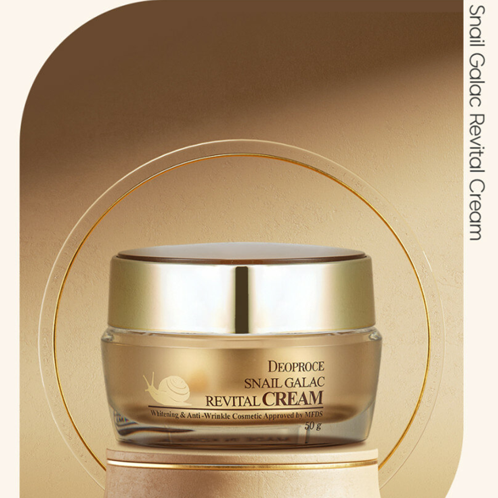 Deoproce Snail Galac Revital Eye Cream I Regenerujący krem pod oczy