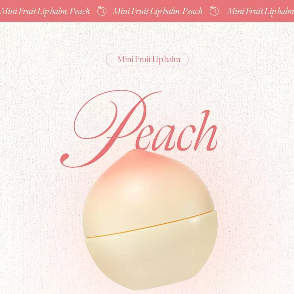 TonyMoly Lip Balm peach I Nawilżający balsam do ust
