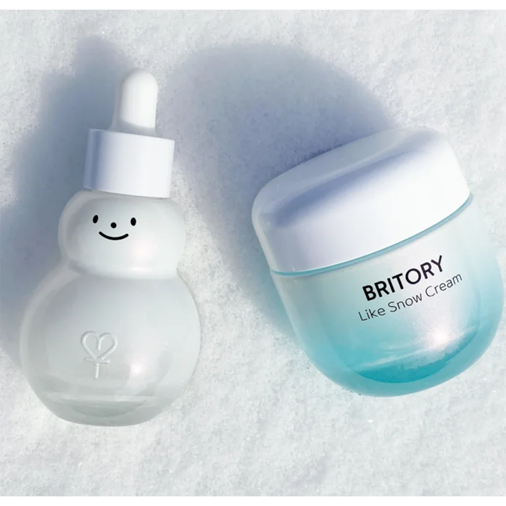 Britory Snowman Serum GLASS SKIN 35ml I Nawilżająco-rozświetlające serum do twarzy