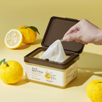 Skinfood Yuja C Vita Daily Mask (30szt) I Codzienna maska w płachcie z ekstraktem z yuzu i pochodnymi witaminy C (30szt)