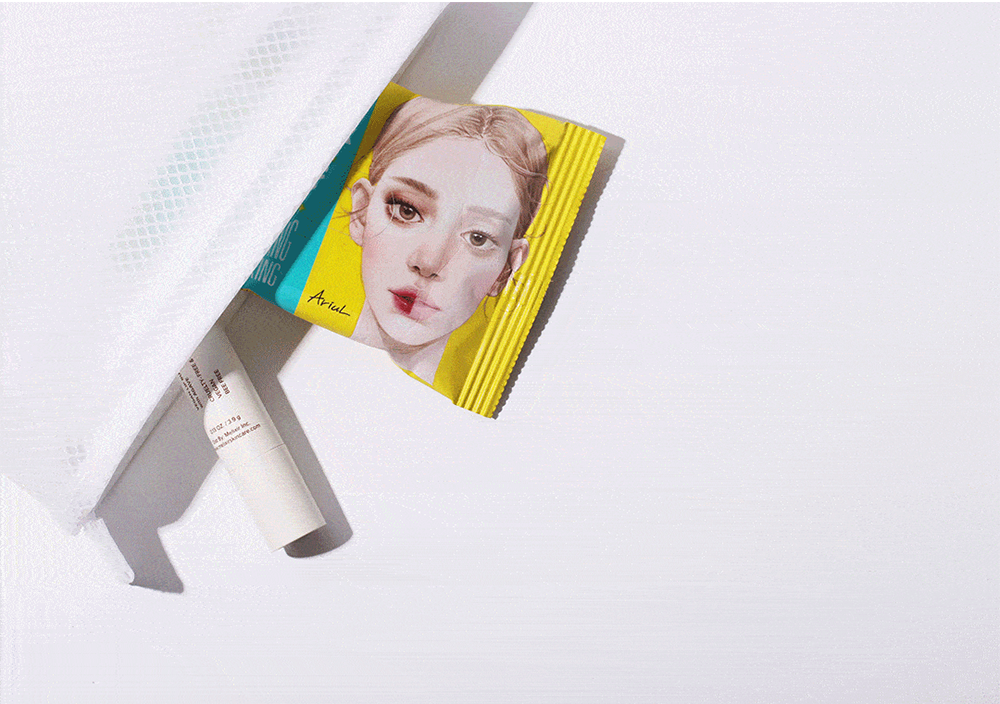 Ariul Stress Relieving Lip & Eye Remover Pads I Kojące Płatki do demakijazu oczu i ust (30szt)