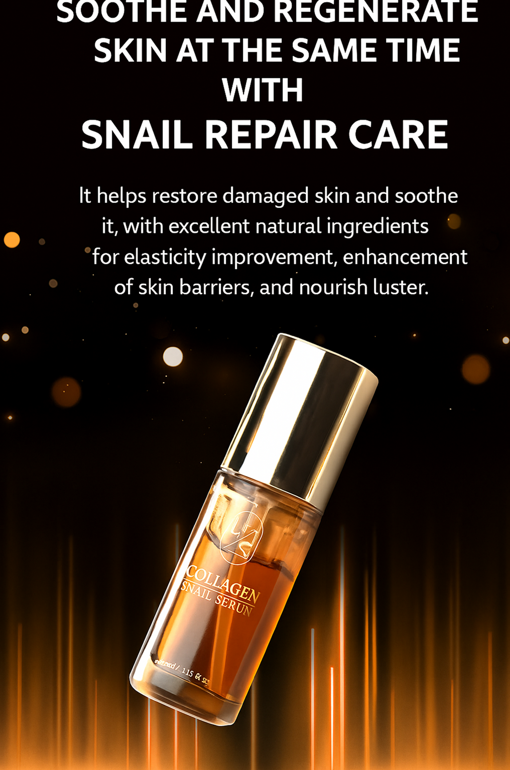 [LICORNE] Collagen Snail Serum 40ml Serum Anti-aging