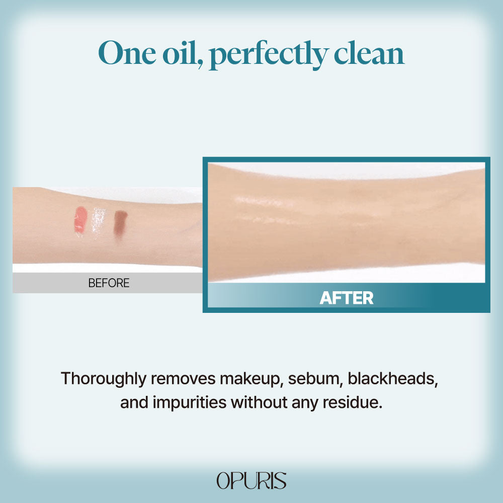 OPURIS Olejek do Demakijażu 200ml | Mleko Owsiane i Ekstrakt z Ryżu