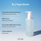 OPURIS Olejek do Demakijażu 200ml | Mleko Owsiane i Ekstrakt z Ryżu