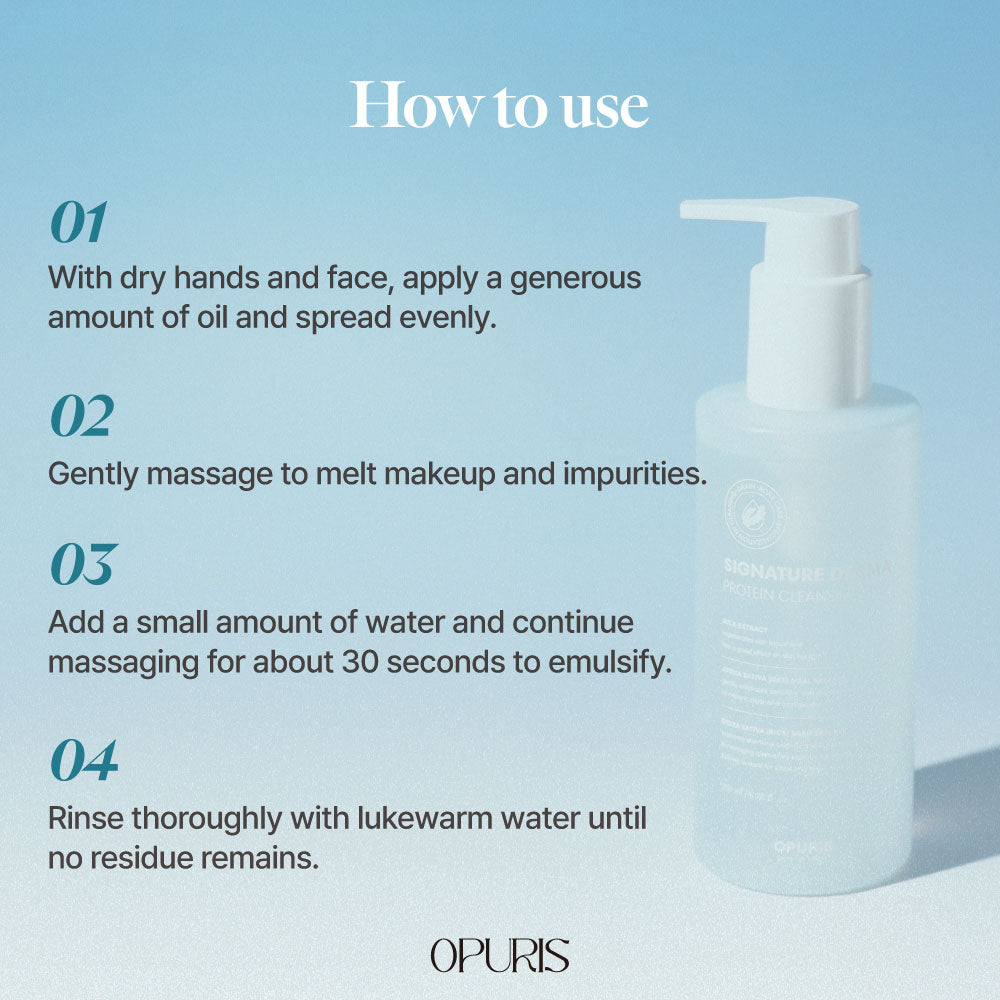 OPURIS Olejek do Demakijażu 200ml | Mleko Owsiane i Ekstrakt z Ryżu
