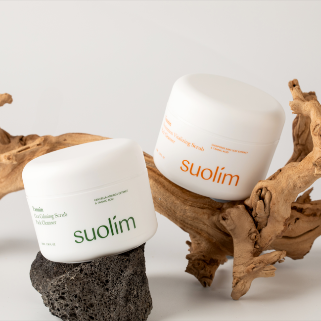 SUOLIM Tannin Persimmon Vitalizing Scrub Pack Cleanser 3-in-1