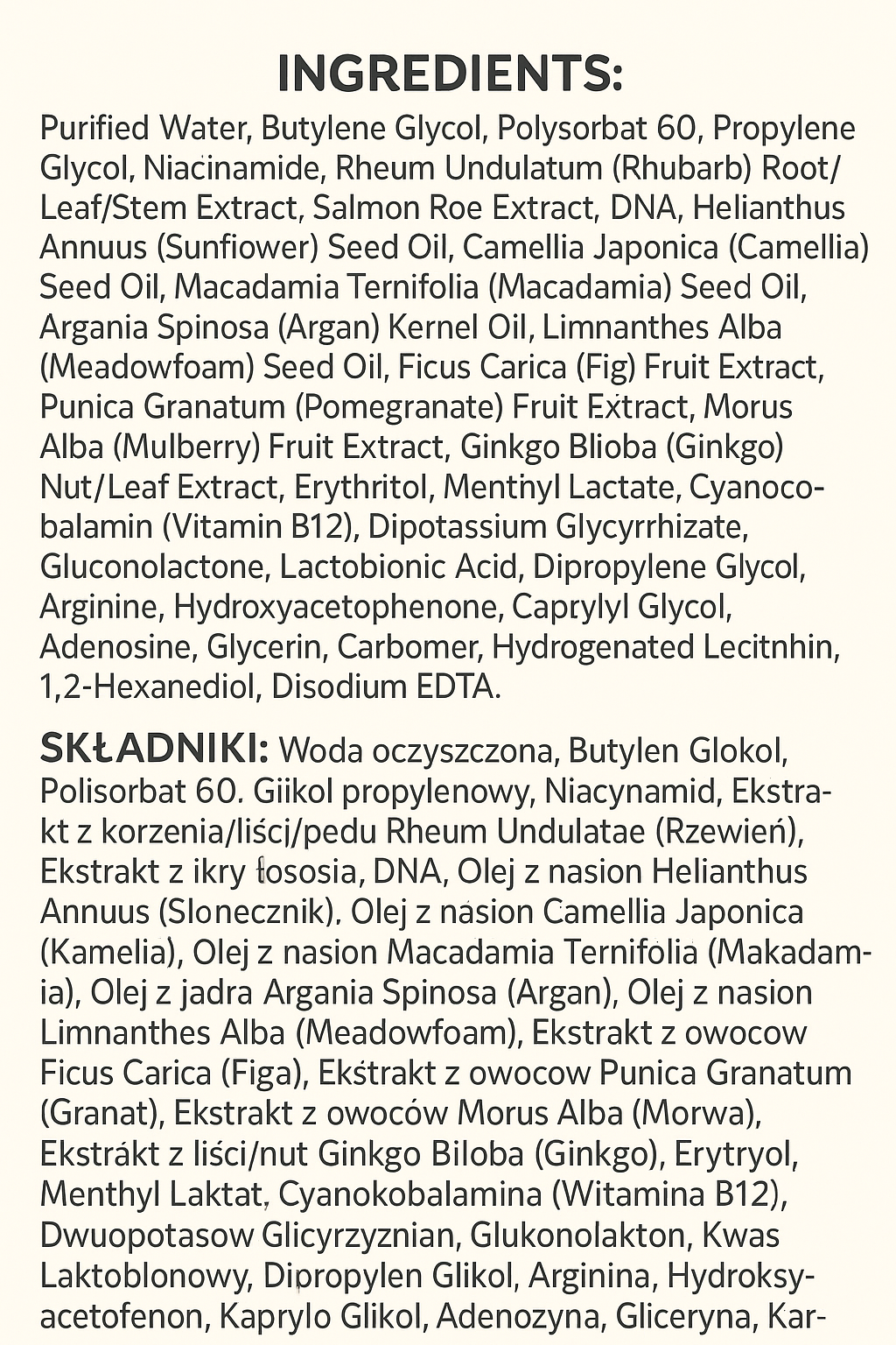 LICORNE Salmon DNA Toning Pad 70szt. I PDRN Salmon Egg