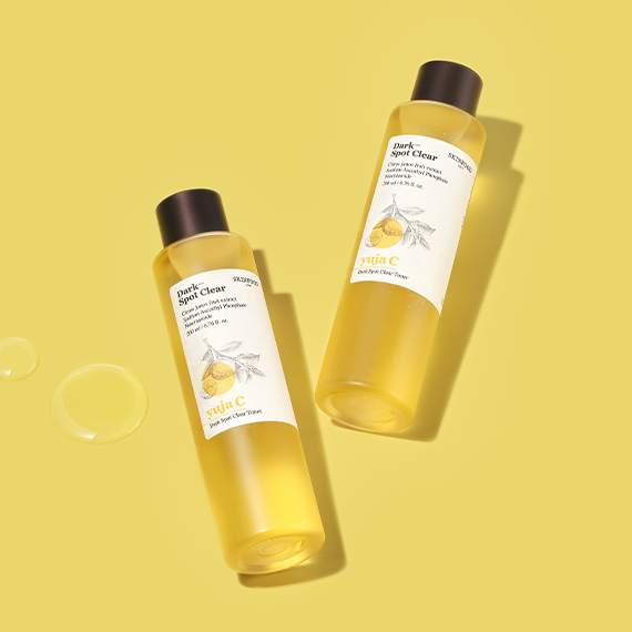 Skinfood Yuja-C Dark Spot Clear Toner 200 ml I Rozjaśniający tonik do twarzy